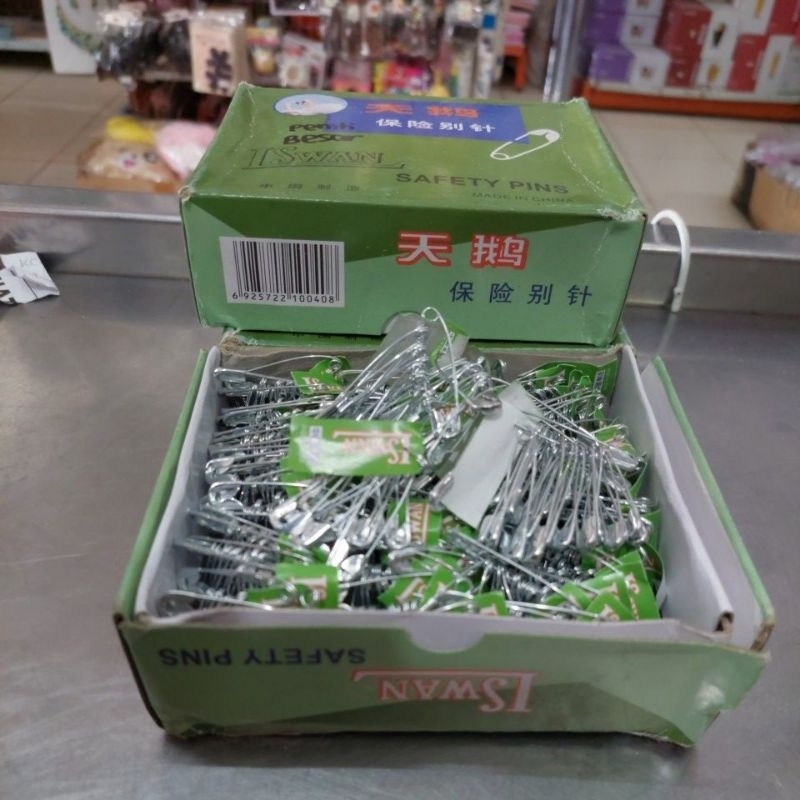 

Peniti merk L Swan isi 72 lusin 1box