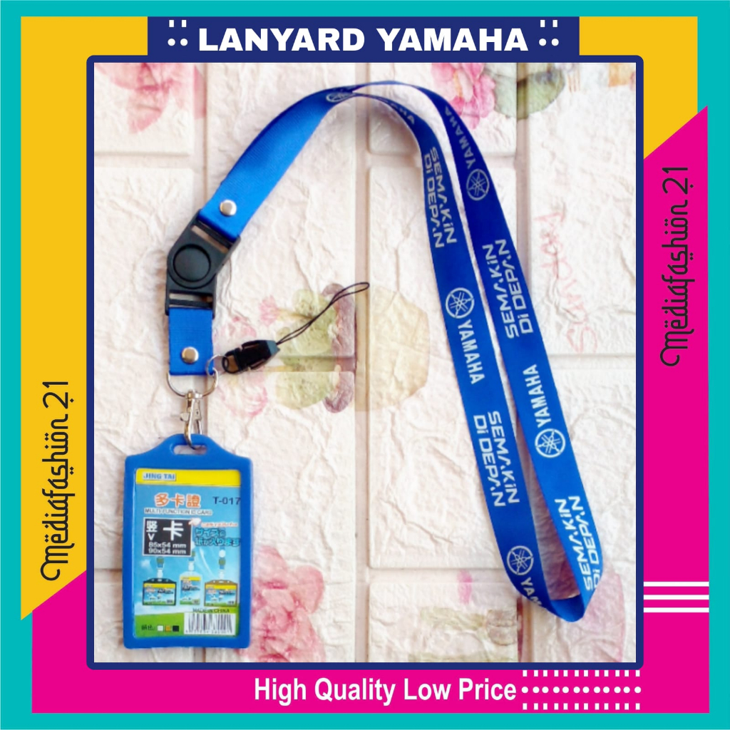 

Lanyard Tali Gantungan ID Card YAMAHA Free Tali Strap HP/Flashdisk