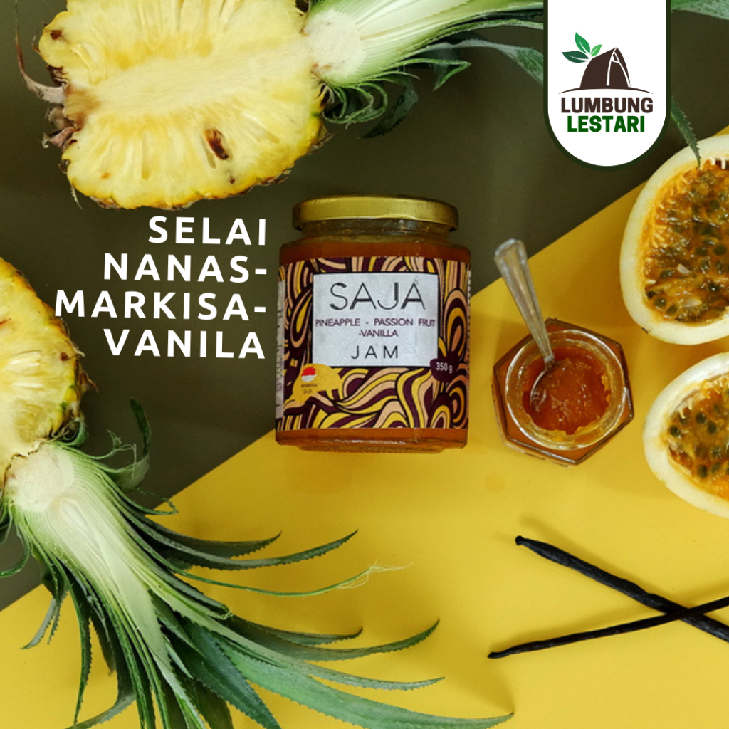 

SAJA JAM FUSION - Selai Nanas, Markisa, Vanilla