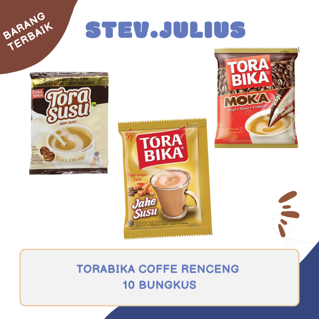 

TORABIKA KOPI INSTAN RENCENG 10BKS 20GR