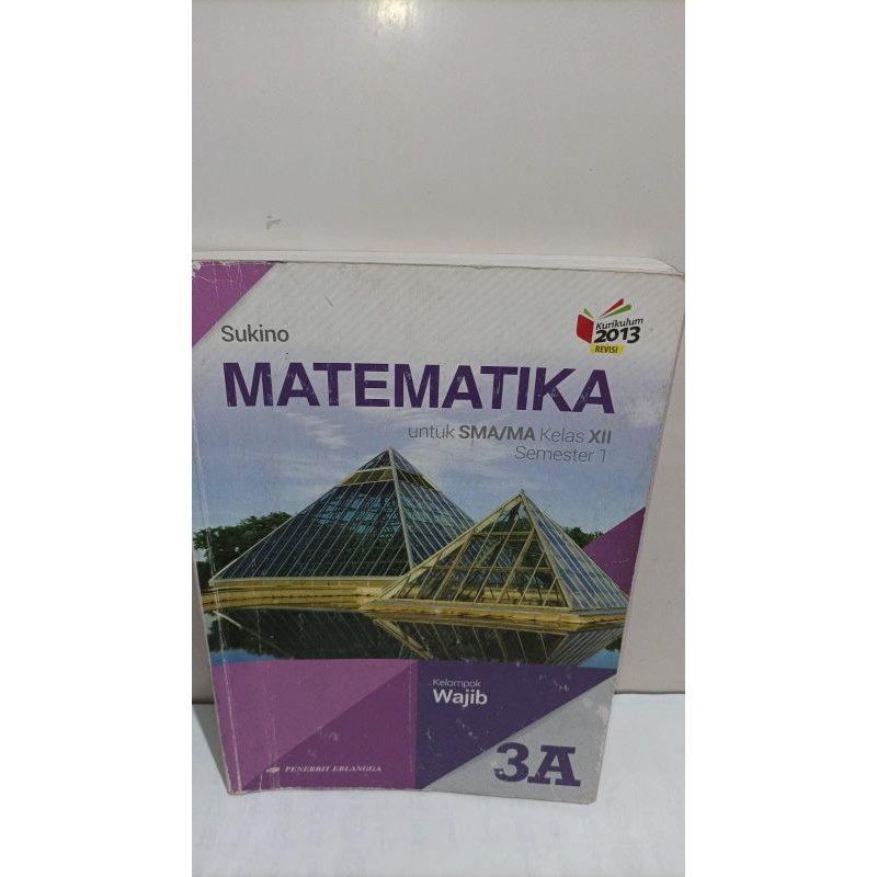 

MATEMATIKA KELAS XII SEMESTER 1 - PRELOVED