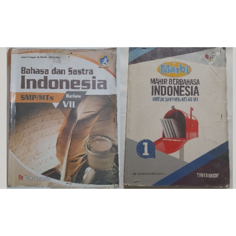 

Buku Bahasa Indonesia SMP Kelas 7 Erlangga dan Toha Putra