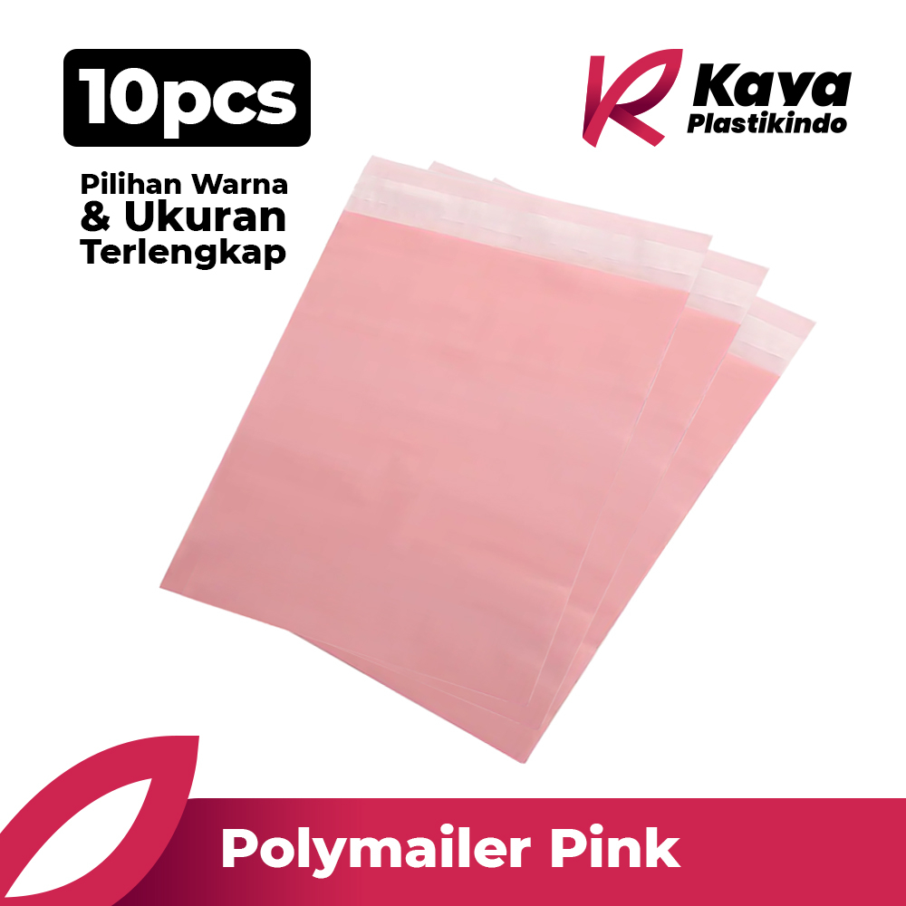 

Plastik Kemasan Polymailer Pink per 10pcs