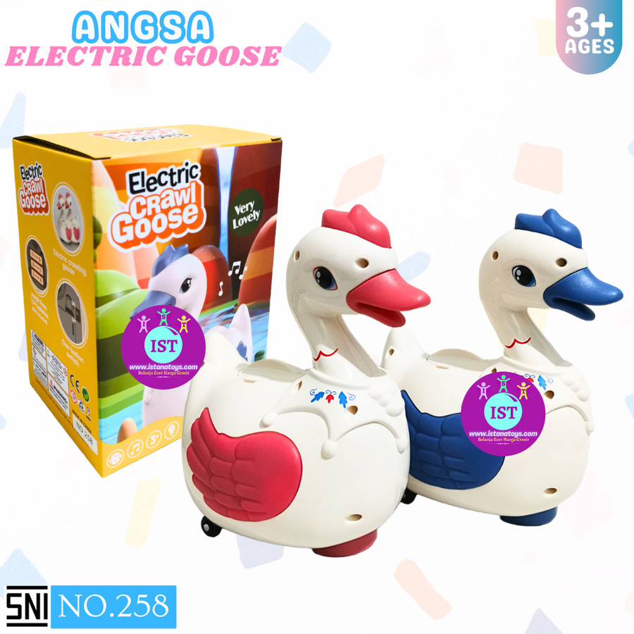 COM Mainan Electric Goose Angsa Bertelur No.258