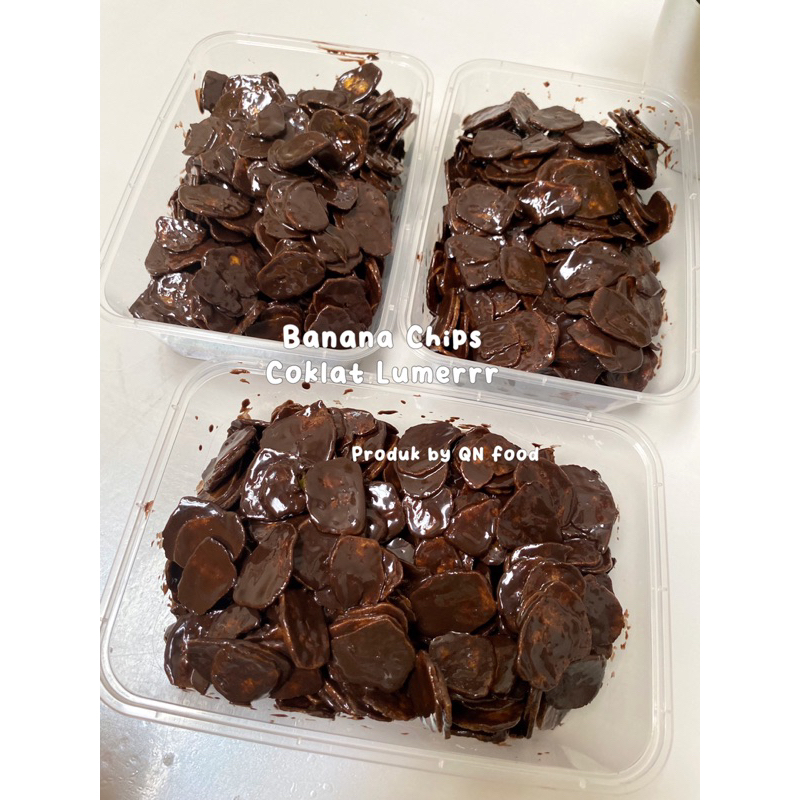 

BANANA CHIPS COKLAT LUMER 250 gr by QN FOOD