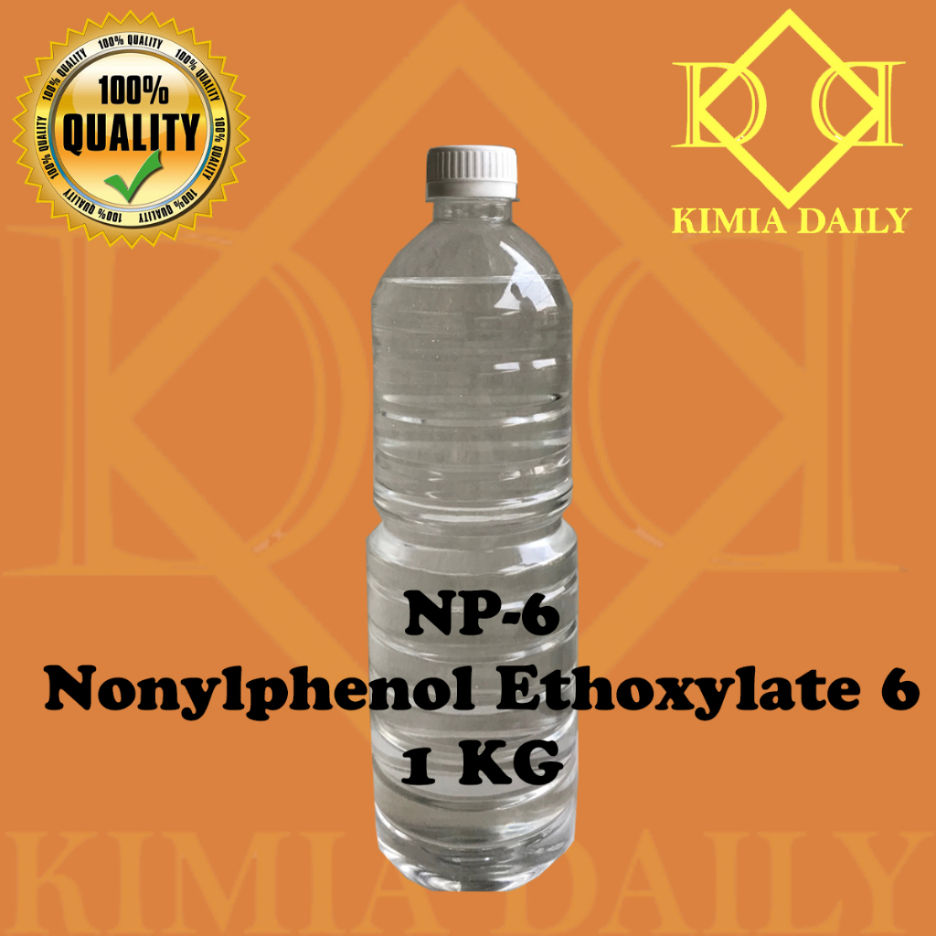 NP 6 / NP6 / Nonylphenol Ethoxylate 6 / Surfaktan Emulsifier 6 - 1 KG