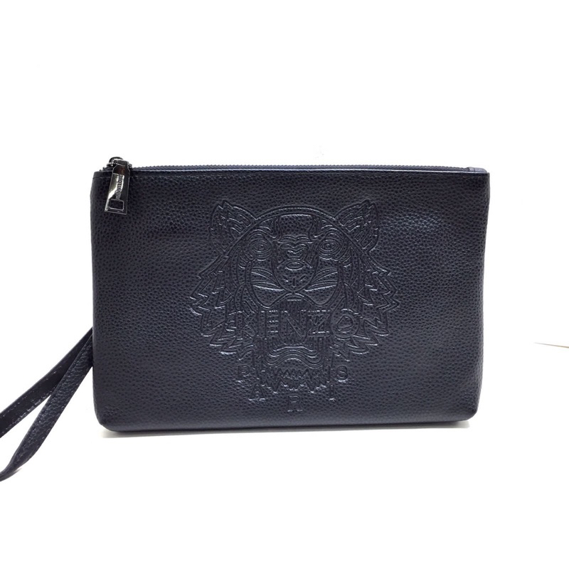 KZ Clutch Bag Leather