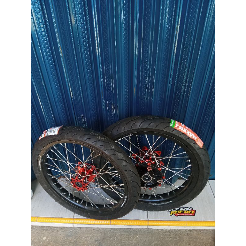 roda supermoto semi cacing crf