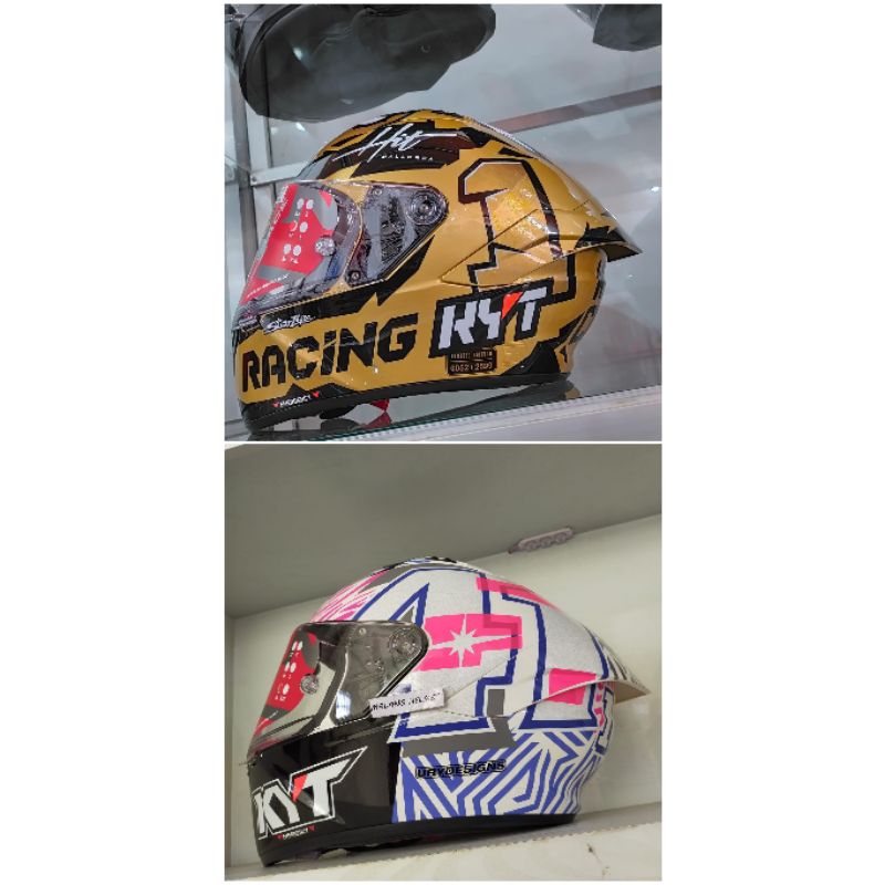 Helm KYT NZ RACE ESPARGARO 2021 AUGUSTO FERNANDEZ ORIGINAL