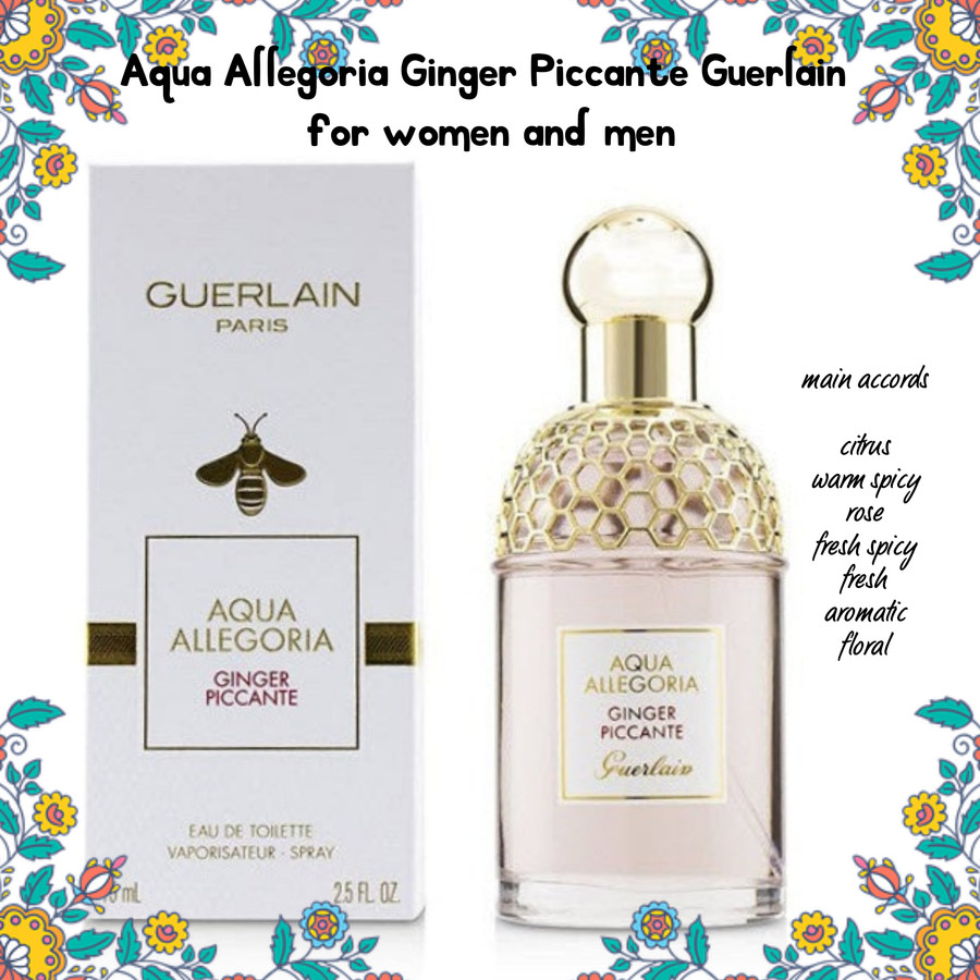 Parfum GUERLAIN AQUA ALLEGORIA GINGER PICCANTE EDT 75ML ORIGINAL