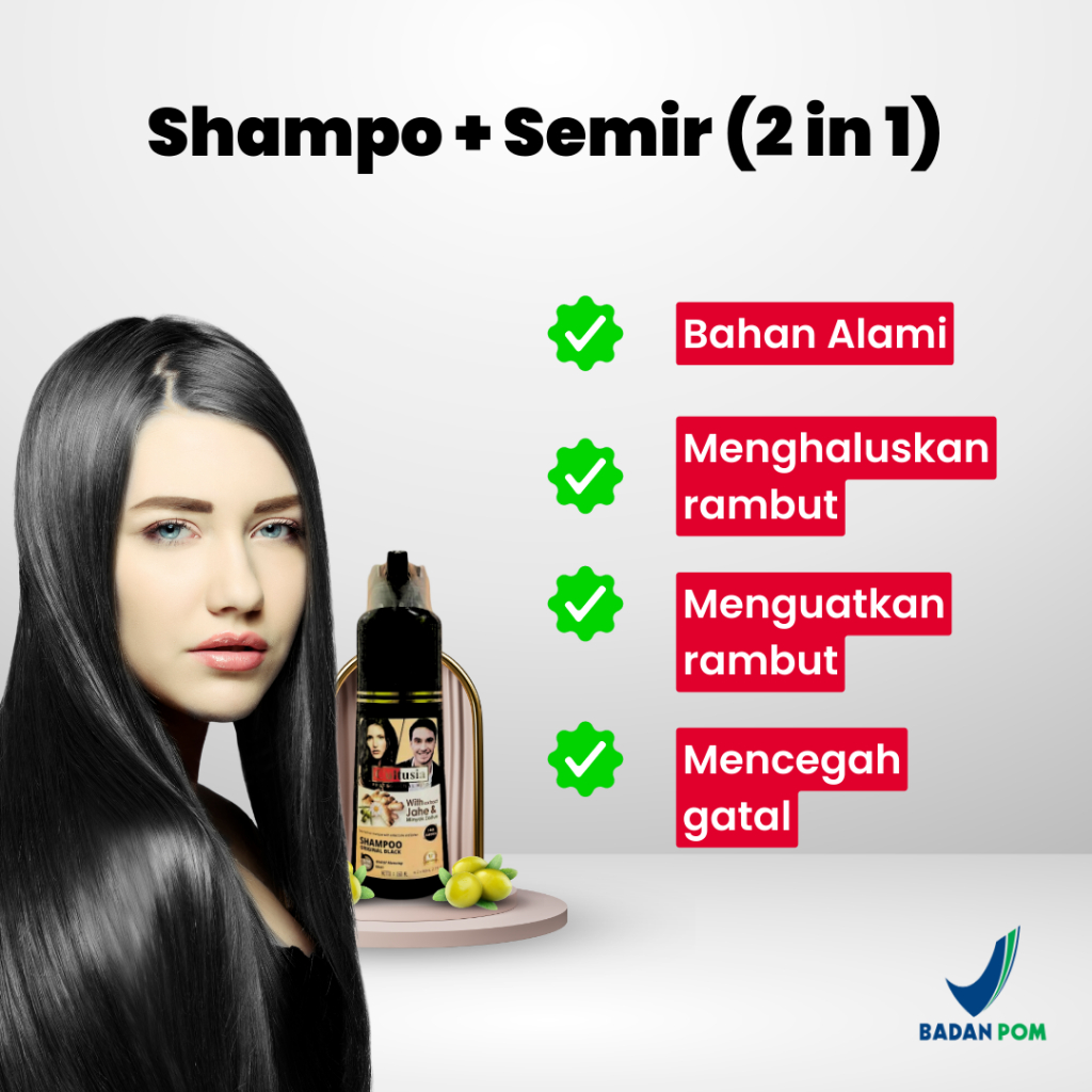 Cultusia shampo penghitam rambut