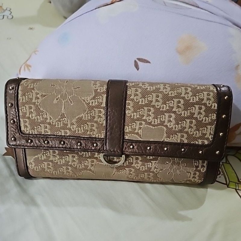 preloved dompet panjang bonia