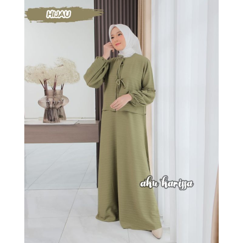 LALISA DRESS BLAZER GAMIS BY AKU KARISSA/ TERBARU KEKINIAN AKU KARISSA/ GAMIS REMAJA/ OOT KONDANGAN
