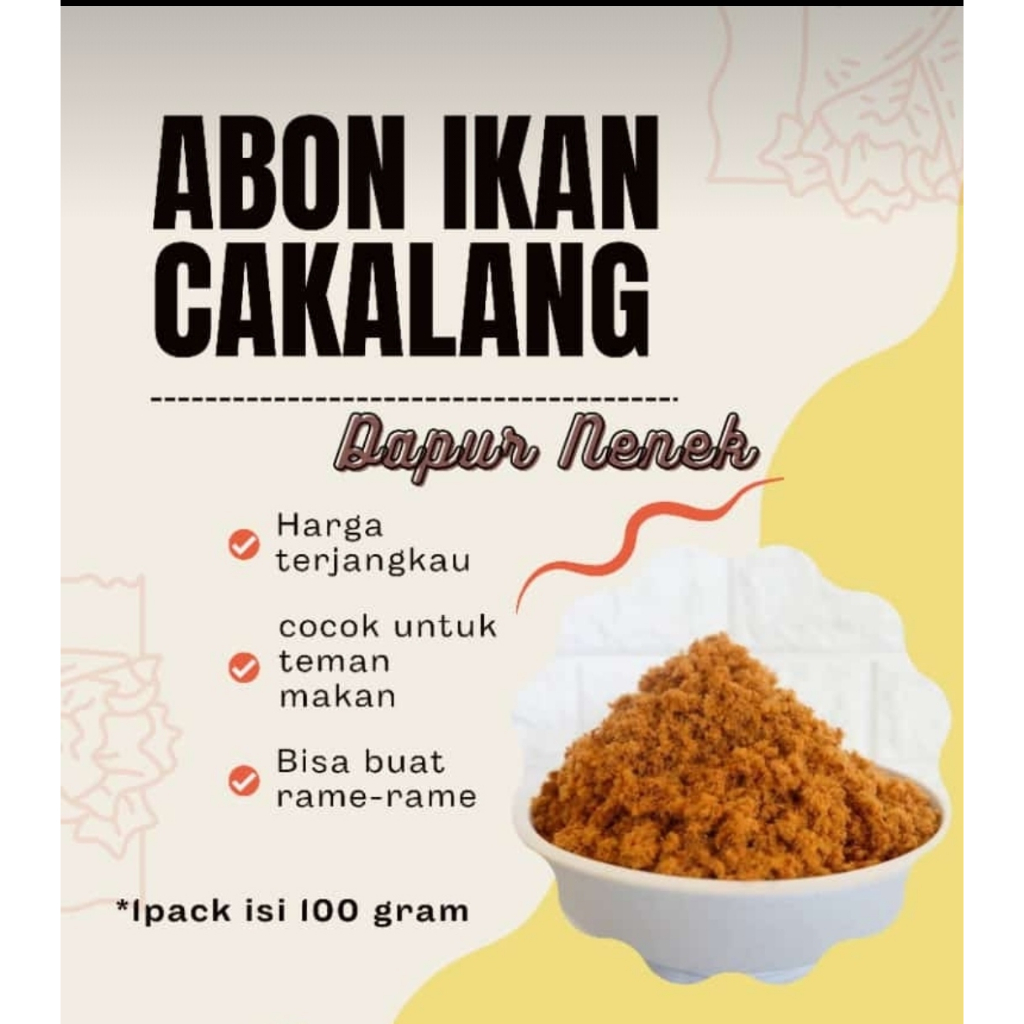 

Abon Ikan Cakalang | Pedas Mantap | Manis Gurih | 100-250gr