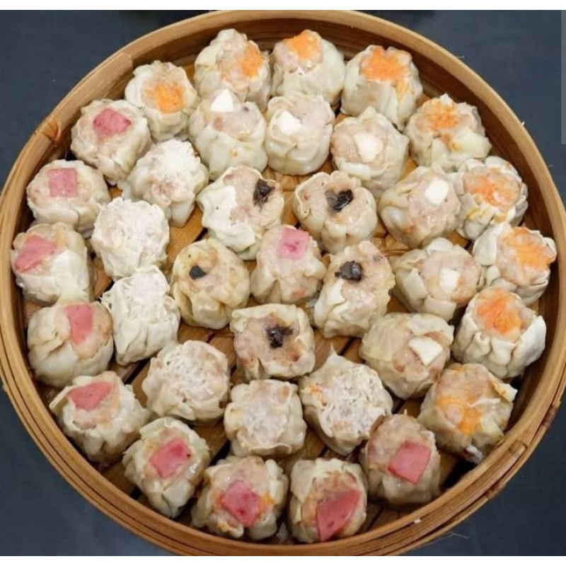 

Dimsum ayam isi 100 pcs free saos sambal
