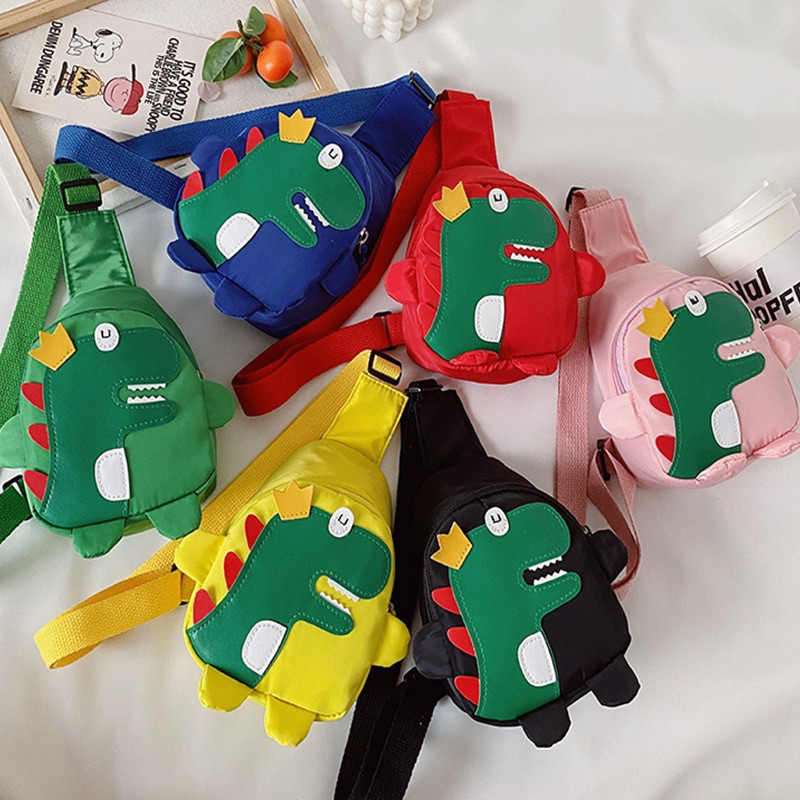 Children Bag Dino TAs Anak Perempuan Pria Selempang Model Terbaru 2021