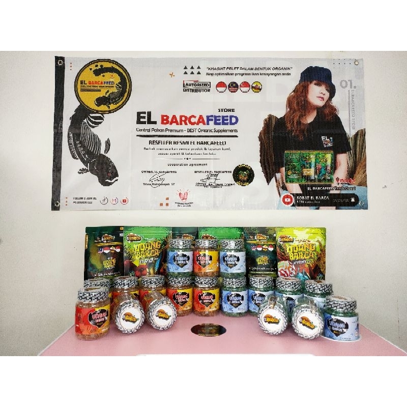 

udang BARCA PRO++ (30gr) Red-yellow boster