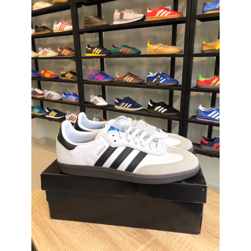 ADIDAS SAMBA ADV [WHITE/BLACK] #GZ8477 HAGUSNEAKER GARANSI 100 % ORIGINAL