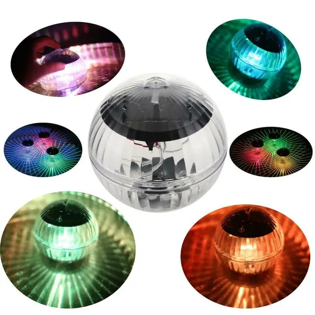 Lampu LED Tenaga Surya Bola Apung Untuk Kolam Renang