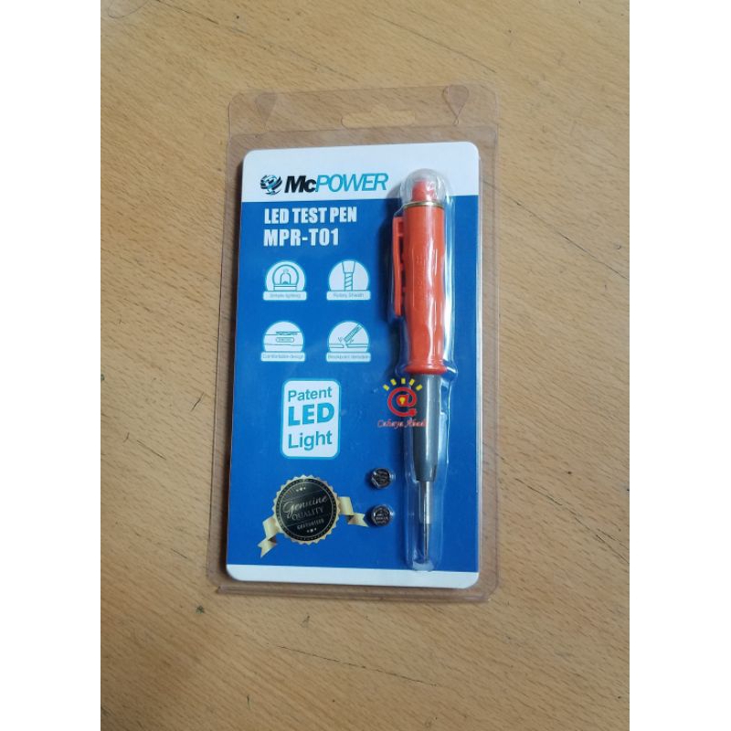 Tespen Led DC  / Led Test Pen MPR-TO1 Mc Power