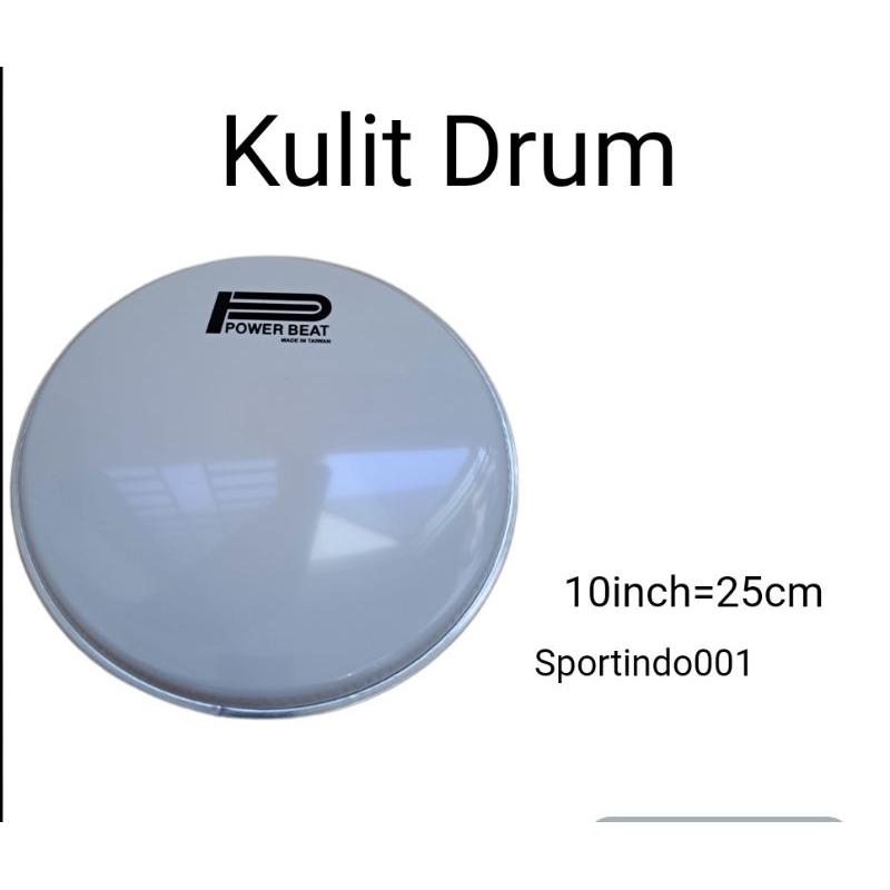 Head Drum 10" /  Membran Drum /  Kulit Snare Drum Band / Kulit Drum Band / 10 inci