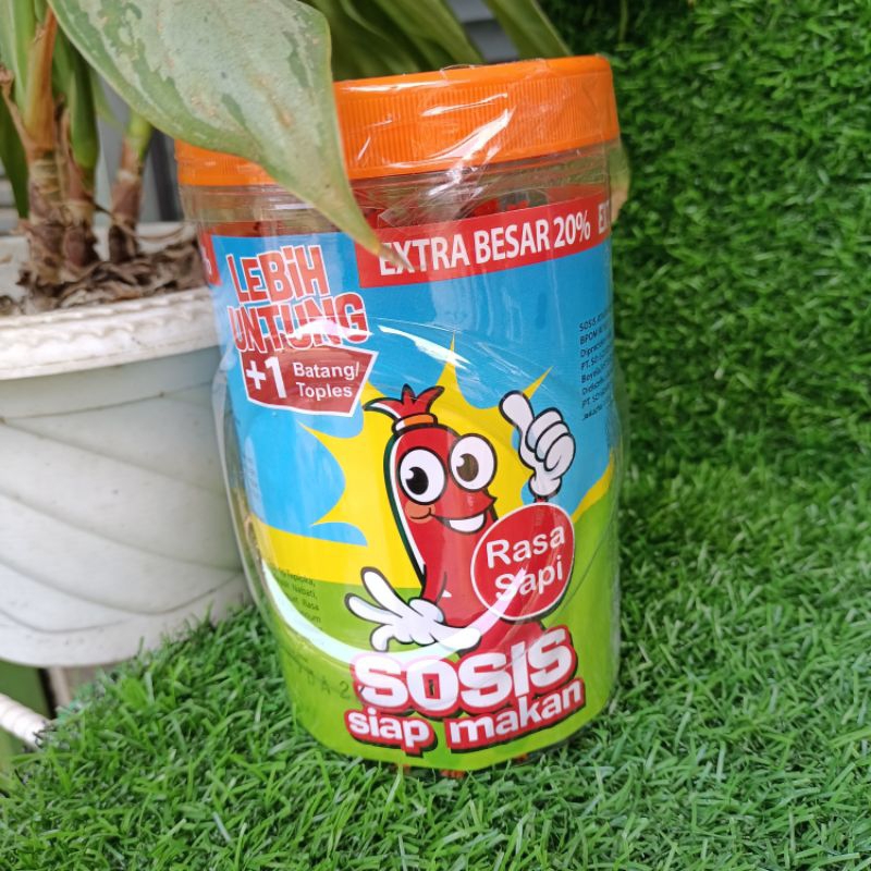 SOSIS SO NICE SIAP MAKAN KEMASAN TOPLES ISI 25PCS