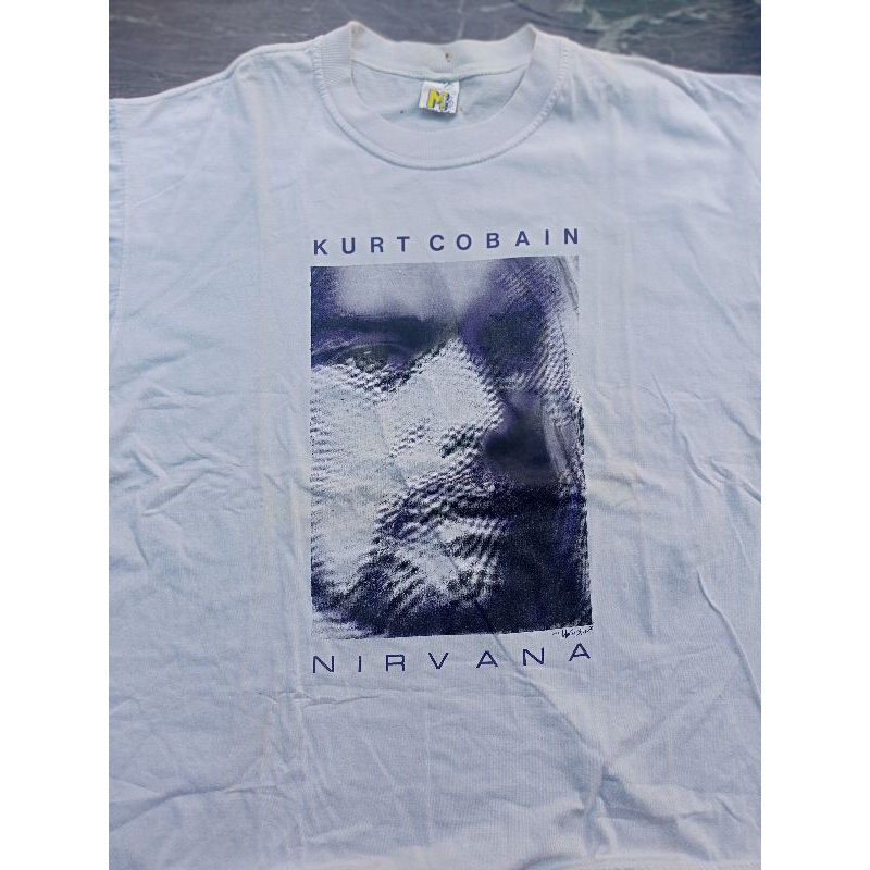 kaos Kurt cobain moving blue