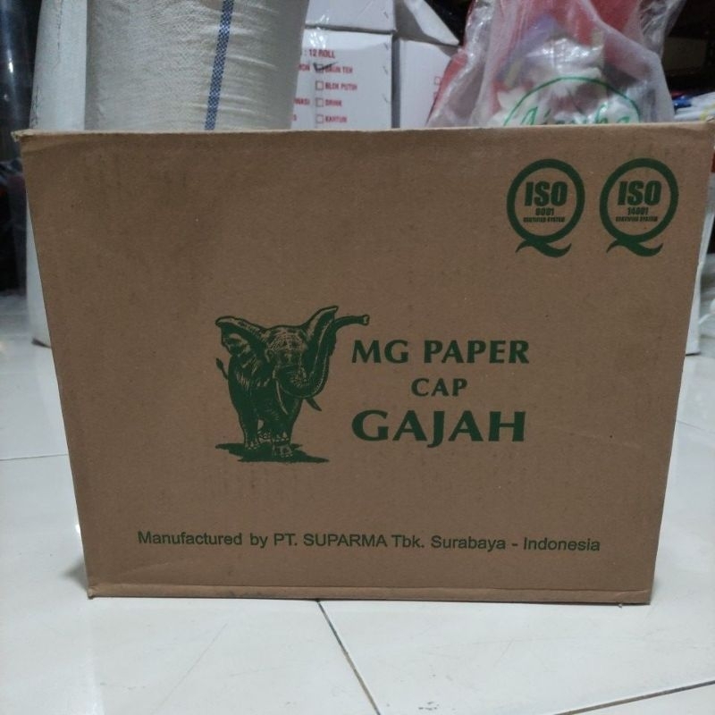 

1 Dus MG Paper Gajah / kertas KFC Gajah isi 50 pack