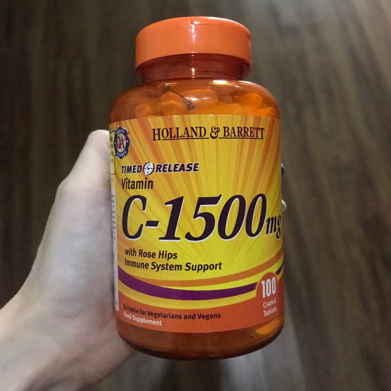 SALE Holland & Barrett vitamin c 1500mg timed release exp11/23