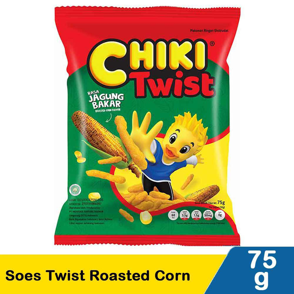 

chiki twist jagung bakar original dan pedas