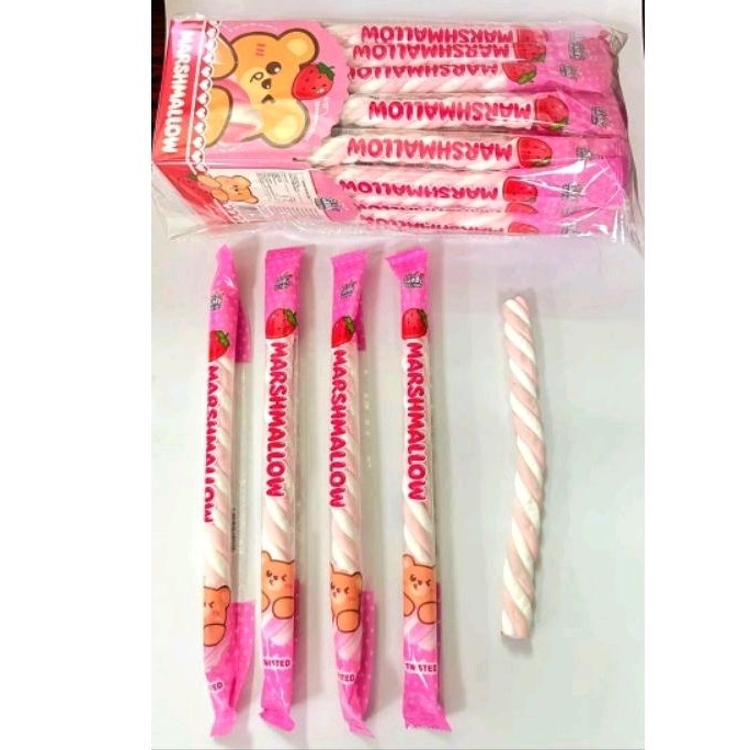 

Permen Cemilan Snack Marshmallow Kapas Beruang Bear Mainan Anak Murah (isi 30 pcs)