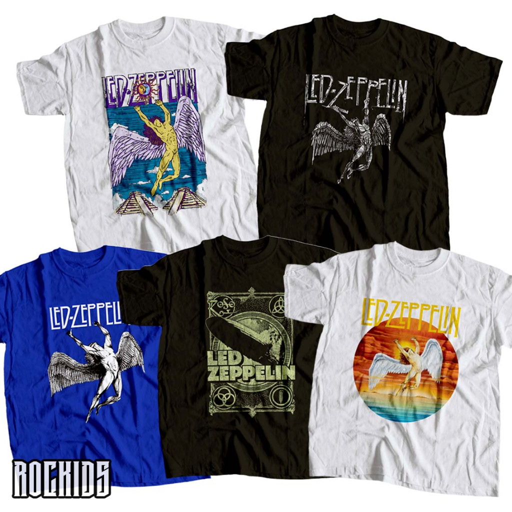 ROCKIDS - LED ZEPPELIN - TSHIRT - TEES - KIDSWEAR - KAOS BAND - KAOS BAND LED ZEPPELIN - KAOS LED ZE