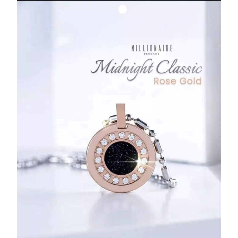 MCI kalung Milionare midnight clasic Rose gold