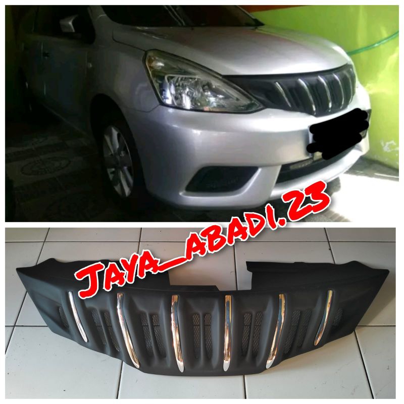 Grill Livina Ultimate Tahun 2014 2015 2016 2017 model Apolo