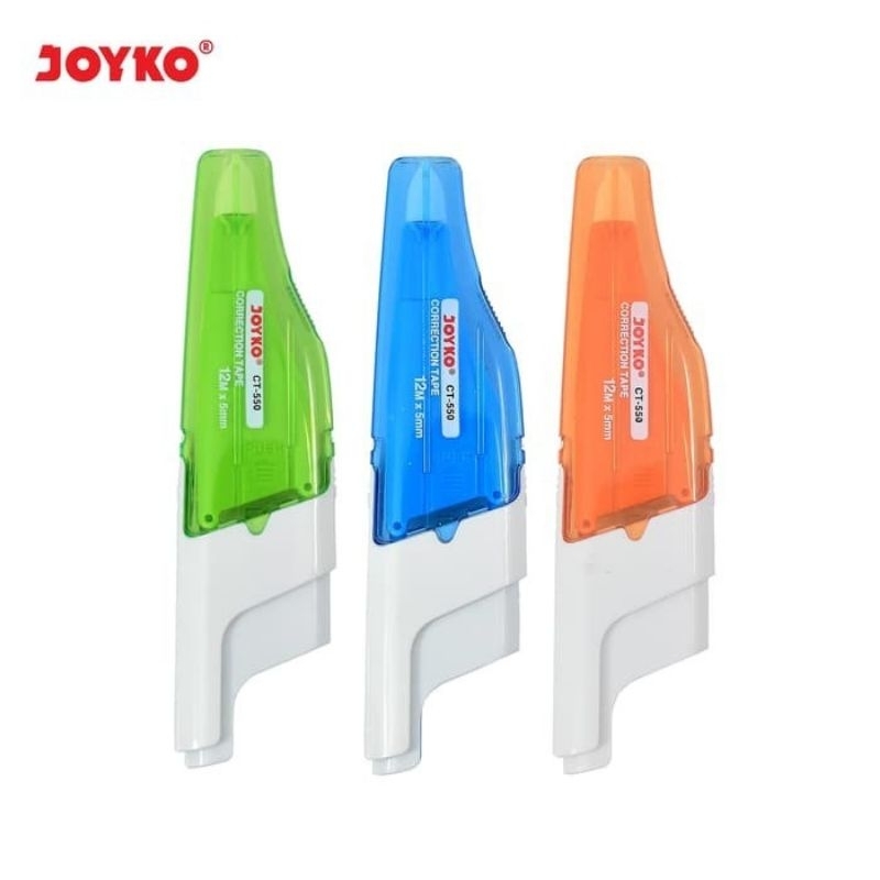 

Corection Tape/Stipo Kertas/Penghapus/Tip X/JOYKO CT-550
