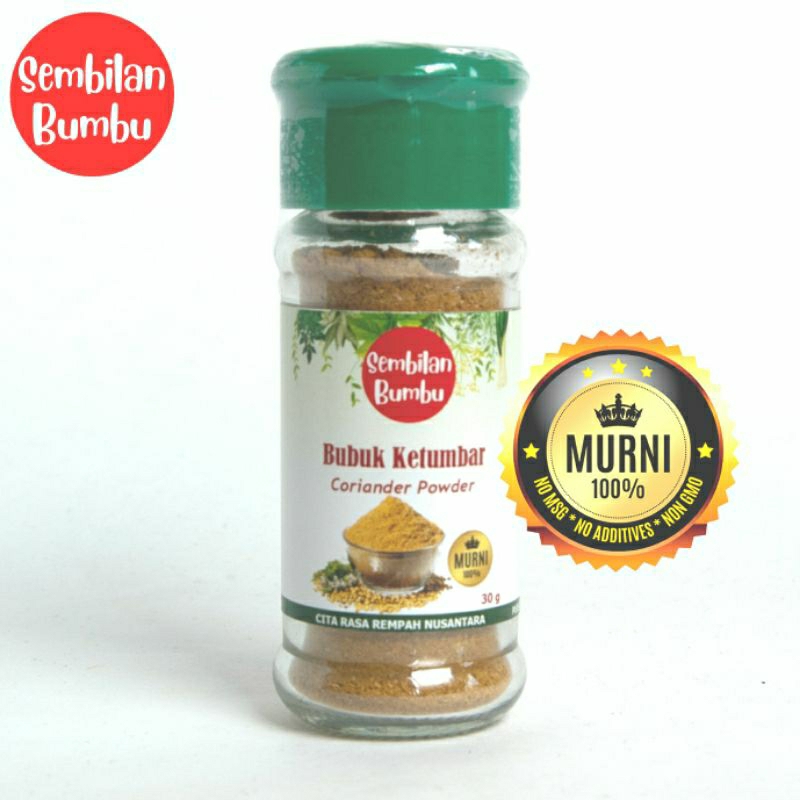 

Ketumbar Bubuk / Coriander Powder Jar Sembilan Bumbu