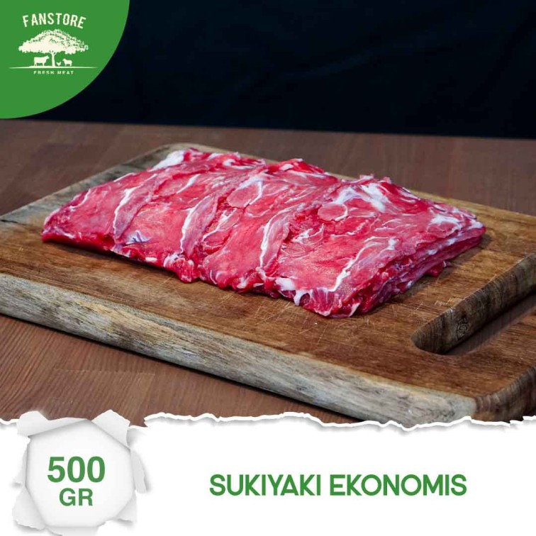 

Daging Slice Teriyaki/ Sukiyaki / Beef Shabu / Daging Slice Yakiniku Import / 500gr / 1kg