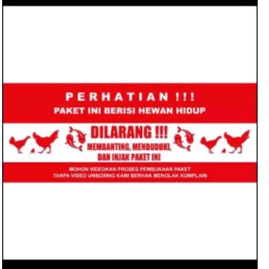 

STIKER HEWAN HIDUP KECIL UK 85 X 33 MM ISI 100 PCS BINATANG UNBOXING