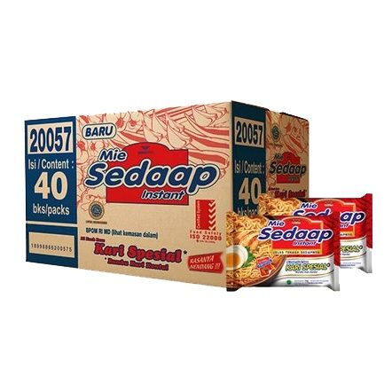 

Mie Sedaap Rebus Kari Spesial - 1 dus isi 40 pcs