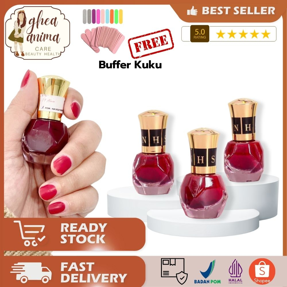 KUTEK HALAL UNTUK SHOLAT - GLORIA NAIL COLOR - HENNA KUKU HALAL - INAI KUKU - PACAR KUKU HALAL