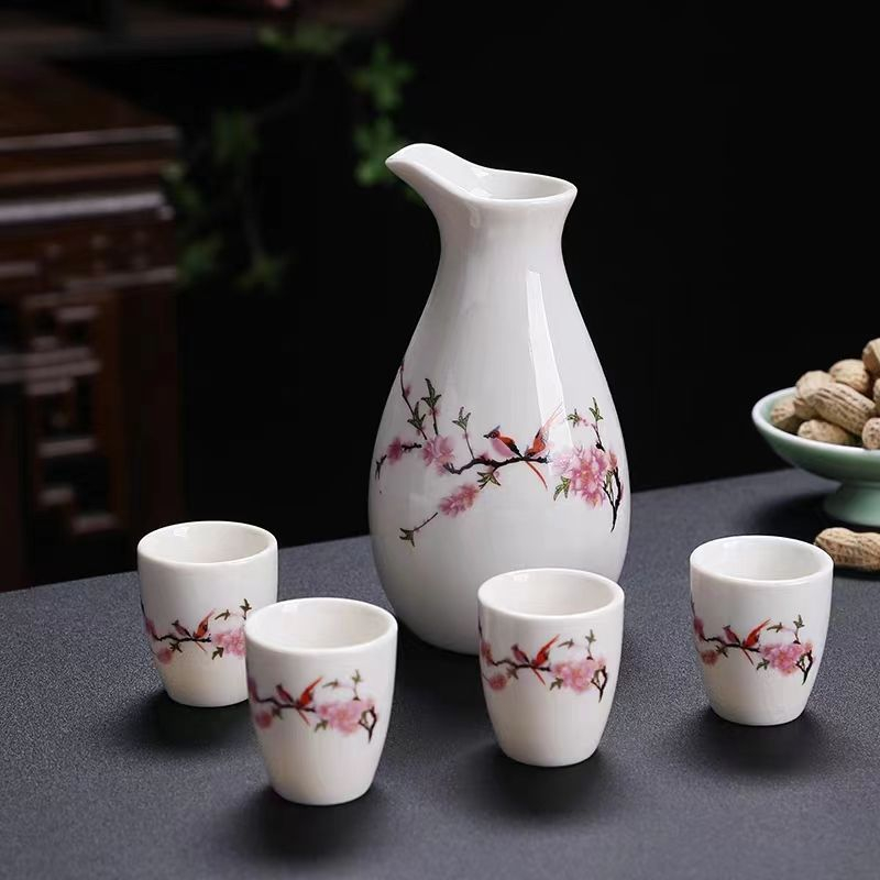 7Pcs/Set Teko Cangkir Set Keramik Japanese Teapot Set Teko Keramik Set Cangkir