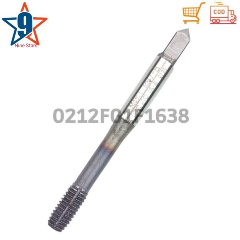 Hand Tap M6x1.0 Roll Tap HSS-E OSG Bukan yamawa