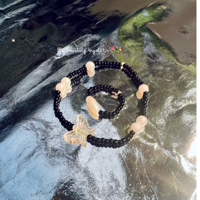 black butterfly | one ser (Ring & bracelet)