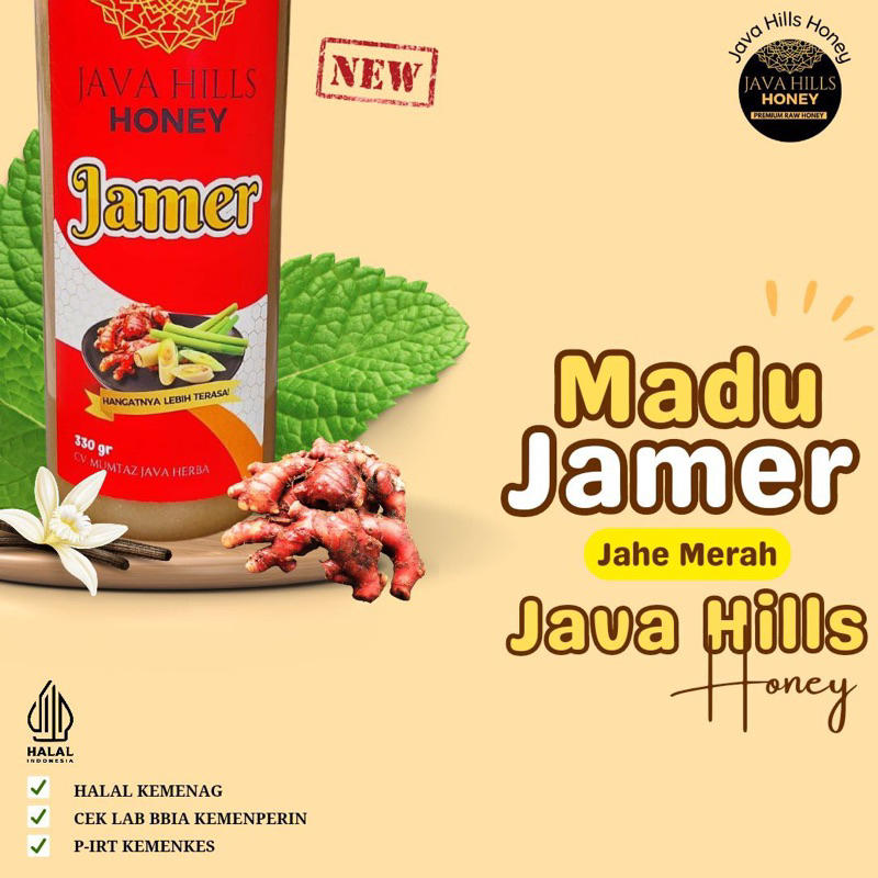 

MADU JAHE MERAH JAVAHILLS HONEY