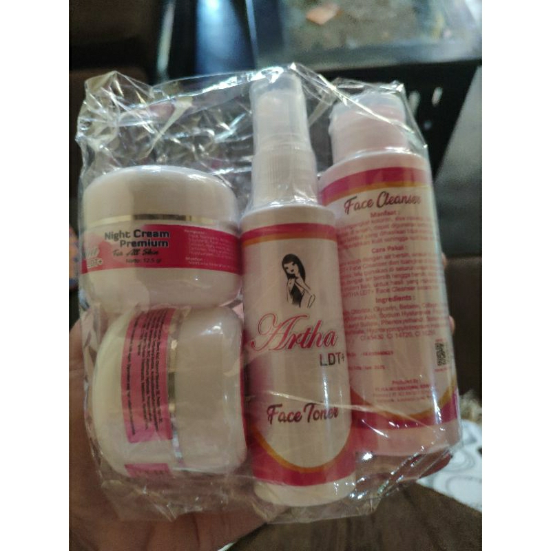 Paket skincare Artha LDT+