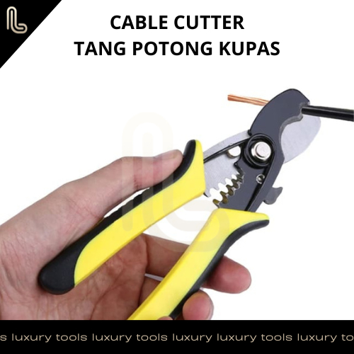 Tang Potong Kupas Kabel Kombinasi Tajam KDK / Cable Cutter Tang Potong Kupas Kabel