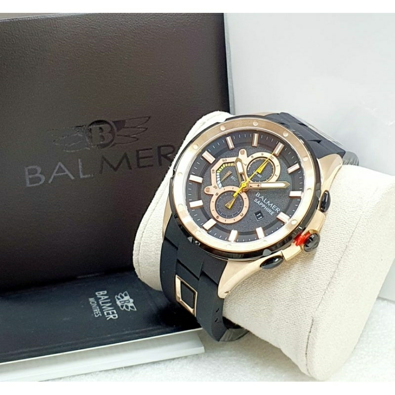 jam tangan balmer 8816 sapphire original
