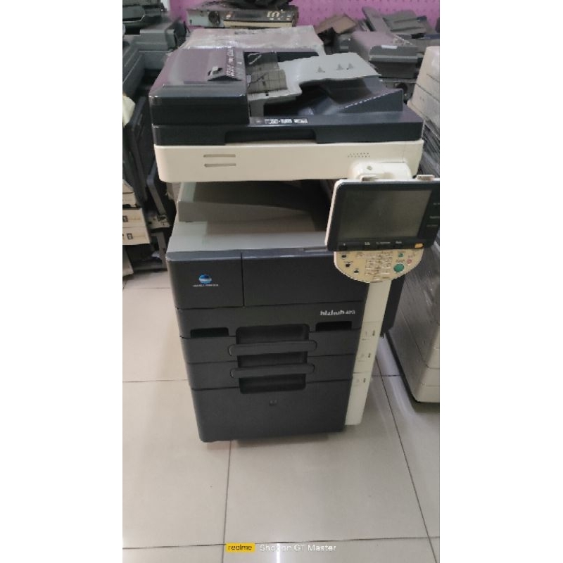 Mesin Fotocopy Konica Minolta Bizhub 423 Hitam Putih dengan Scan Warna