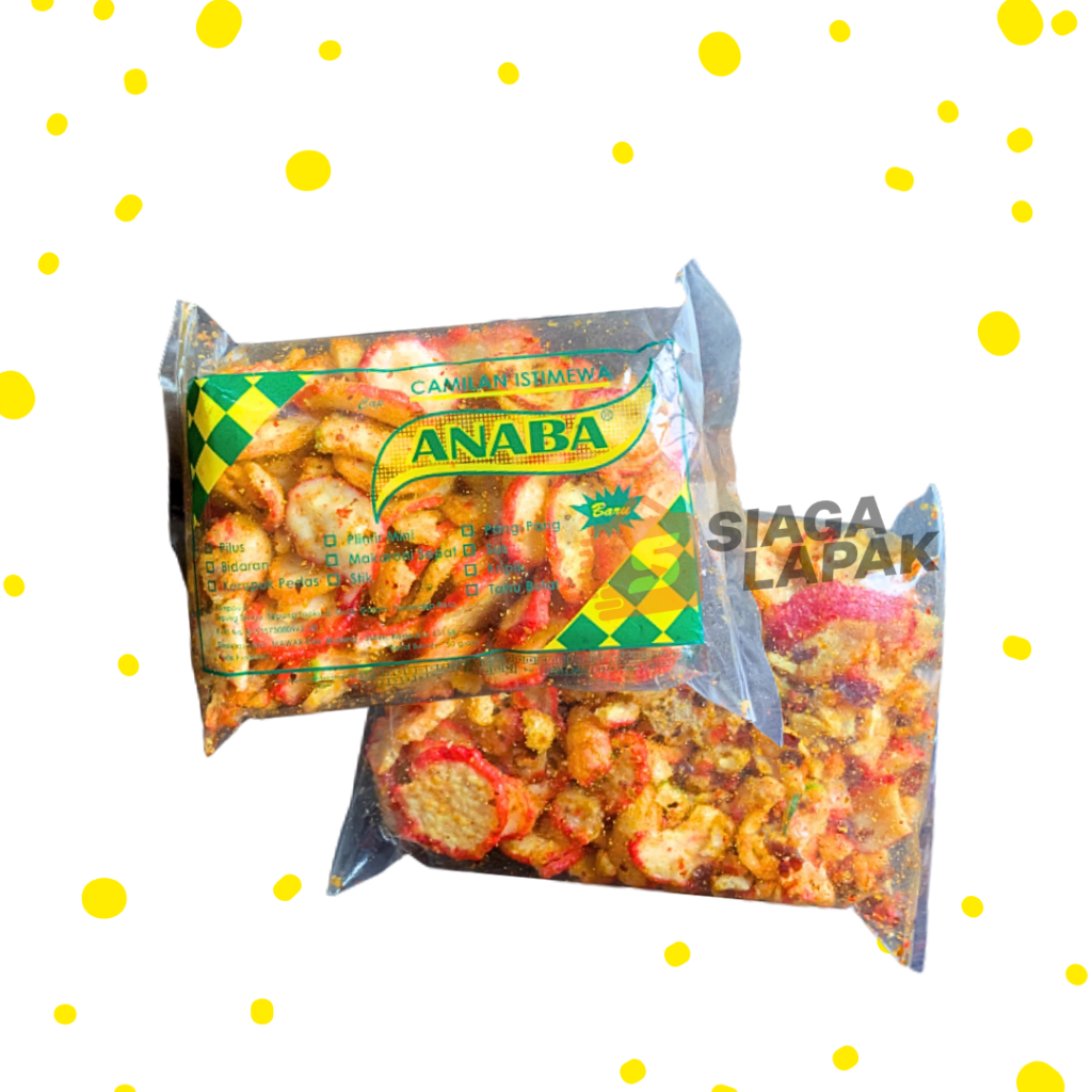 

Kerupuk Seblak Kencur Pedas 50gr ANABA