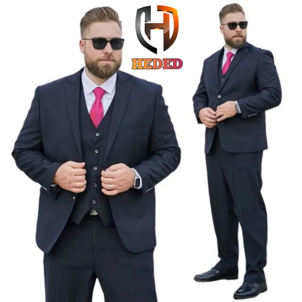 Stelan Jas Pria Big Size  Jas & Celana Setelan Blazer Jumbo Jas Formal